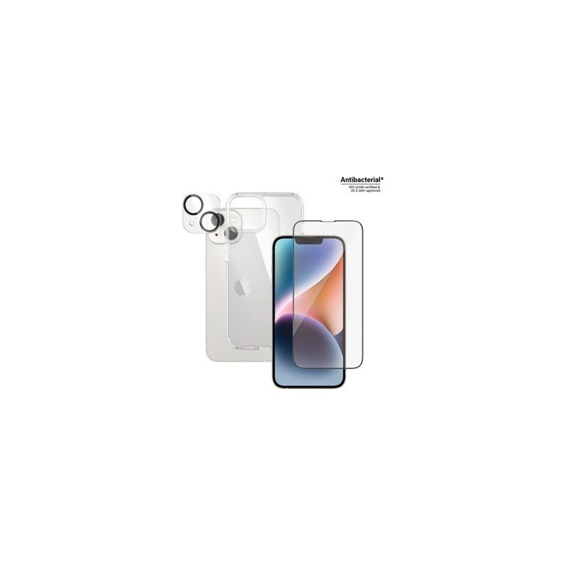 PanzerGlass Screen protectors kit Sort Transparent Apple iPhone 14 PanzerGlass Screen protectors kit Sort Transparent Apple iPhone 14